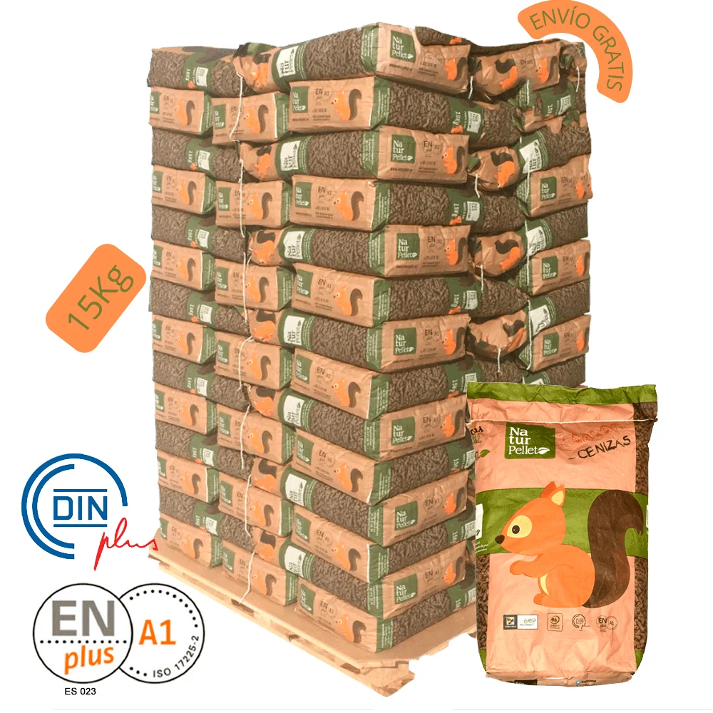 Naturpellet - 7 Palets (539 sacos)