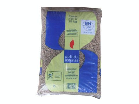 Saco Pellets Asturias 15 kg