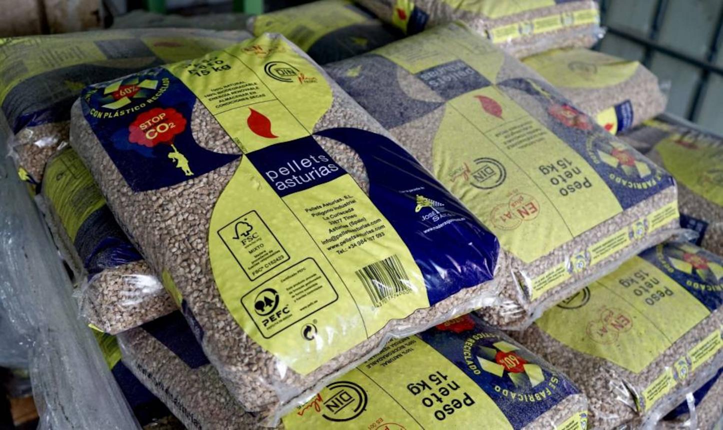 Pellets Asturias - Palet Completo (66 sacos)